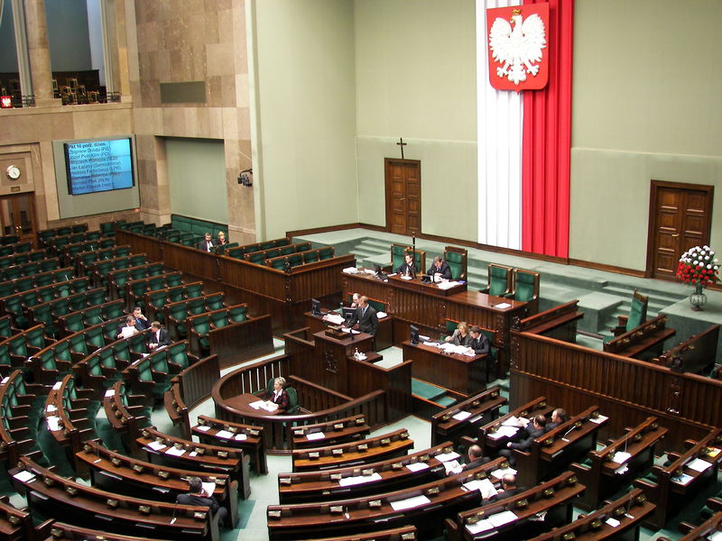 Obrady Sejmu, sala plenarna